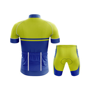 Uniformes de cyclisme par sublimation avec maillots et shorts | Derniers uniformes de cyclisme par sublimation - Product Image 2