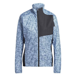 Veste coupe-vent légère et imperméable pour femme avec broderie, réversible et écologique pour la course à pied, la randonnée et les sports - Product Image 1
