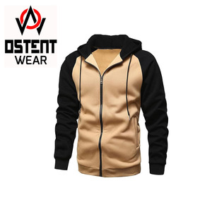 Sweat à capuche de luxe sur mesure pour homme, coupe classique, en coton épais 100 % écologique, brodé, pour l'hiver, vente en gros - Product Image 3