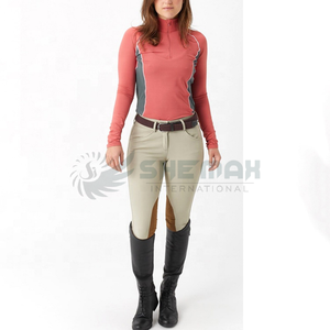 Camisa de capa base de equitación térmica de compresión avanzada comodidad flexibilidad adecuada para actividades ecuestres de todas las estaciones - Product Image 5