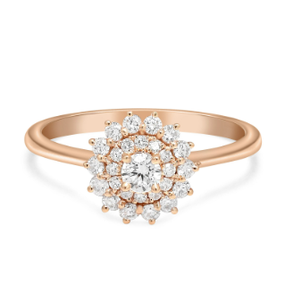 Bague en argent 925 avec diamant moissanite rond de 0,70 ct pour mariages, fiançailles, mode, bague d'orteil, exportateur indien - Product Image 2