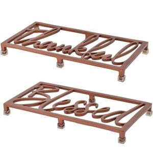 New Modern Bee Shaped Aluminum <b>Trivet</b> Nature Inspired Heat Resistant Perforated Stylish Table Accent Best Selling Kitchen Decors - Product Image 5