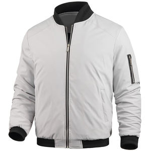 Blouson Bomber Homme Hiver Nouvelle Collection Qualité Supérieure Design Personnalisé Style Toile Tendance Urbaine Imperméable Vente en Gros - Product Image 1