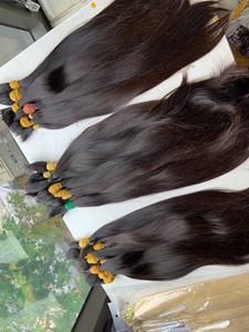 Cabello humano vietnamita 100% virgen Remy, 1 kg, crudo, listo para decolorar, cutícula completa, cabello humano natural, precio mayorista, gran venta. - Product Image 6