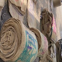 Sacs en jute à motif léopard d'occasion avec longues poignées en corde ou en ruban pour fermes, entrepôts ou stockage - Livraison rapide et prix avantageux