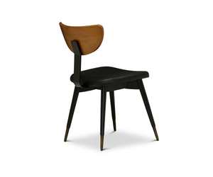 Lani Dining Chair Modern Scandinavian Design Solid Wood Non-Foldable for Indoor Outdoor Dining Home Office <b>Kitchen</b> Apartment Use - Product Image 4