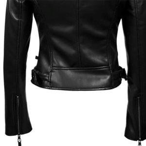 Chaqueta de cuero para mujer de alta calidad 2025 | Chaqueta de cuero genuino elegante y duradera para un aspecto atemporal - Product Image 6