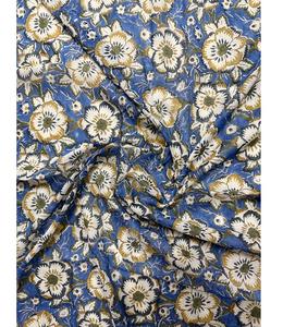 2025 Casual comodidad algodón mano bloque estampado Sarong Wrap chal mujeres fácil ajuste transpirable ligero cálido climas frente al mar - Product Image 2