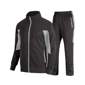 ชุดแทรคสูทลำลองแบบกลับด้านได้ ผลิตตามสั่ง (OEM) ผ้าเป็นมิตรกับสิ่งแวดล้อม ดีไซน์ไร้รอยต่อ กันลม แห้งเร็ว มีกระเป๋าข้าง - Product Image 6