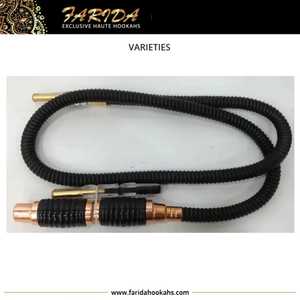 Chicha Narguilé Mini de Luxe Farida 2 Mètres, Conçue par un Designer, en Plastique Fait Main, avec Tuyaux Flexibles Lavables, Haute Qualité, Personnalisable avec Miroir - Product Image 3