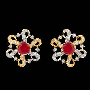 Boucles d'oreilles pour femmes - Dorées - Product Image 1