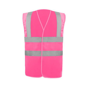 Veste de travail de chantier réfléchissante pour homme avec plusieurs poches et gilet réfléchissant en maille - Product Image 2