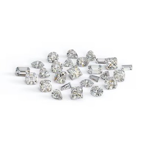 Belle ronde ovale poire coeur Marquise coupe laboratoire cultivé diamant en vrac excellente coupe faisant pour bague et boucles d'oreilles et pendentif - Product Image 3