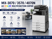 Copieur multifonction couleur A3 reconditionné MX3070 MX3570 MX4070N 30 35 40ppm Imprimante Scanner Recto Verso Chine