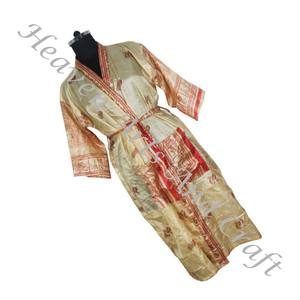 KL001 Caftan Africain Vêtements de Nuit Maxi Coloré Design Femmes Long Caftan Hippie Boho Robe Vintage Sari Kimono Long Look Plus Size - Product Image 1