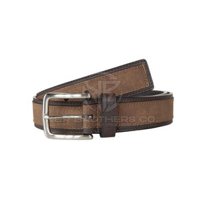 Ceinture moderne en cuir pour hommes, look élégant, choix parfait pour une tenue décontractée et une tenue professionnelle - Product Image 1
