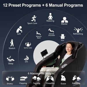 Voice <b>Controlled</b> Massage Device Compact Voice Activated Multi Functional Massage Chair Space Capsule Full Body Muscle Massage - Product Image 5