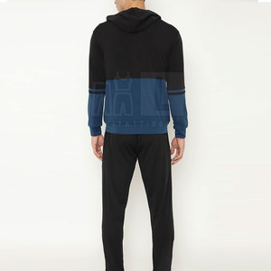 Conjunto Deportivo de Forro Polar para Hombre, con Capucha, Casual, Sólido, Talla Grande, Transpirable, Cintura Elástica - Product Image 4