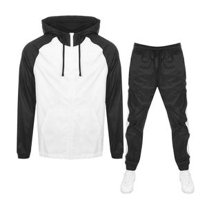 Nouvel arrivage de survêtements de sport de couleur noire pour hommes, de qualité supérieure, survêtements pour l'hiver 65% coton 50% - Product Image 1