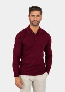Design de mode personnalisé, pull-over polo à manches longues respirant pour hommes pour l'automne - Product Image 5