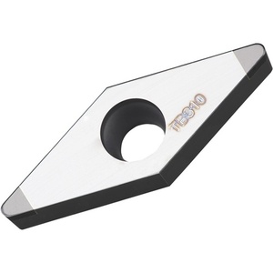 Inserto de Torneado Indexable ISO VBGW 160404S01020B TB310 D.4.5mm Color Plata-Negro Paquete de 2 - Product Image 1