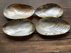 Assiettes en nacre, coquillage, Caviar, conque, de luxe, accessoires de cuisine de qualité artisanale pour l'exportation - Product Image 5