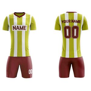 เสื้อฟุตบอลมือสองสีดำทองแบบกำหนดเองขายส่ง เสื้อผ้ากีฬา เสื้อฟุตบอล - Product Image 5