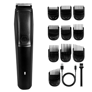 Tondeuse à barbe rechargeable pour hommes, tondeuse et <span class=keywords><strong>rasoir</strong></span> sans fil pour le visage, le cou, la zone inguinale et l'entretien masculin - Product Image 6