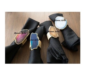 Servilletero de resina de diseño maravilloso, forma personalizada de calidad superior, para compromiso de boda y uso en fiestas - Product Image 1