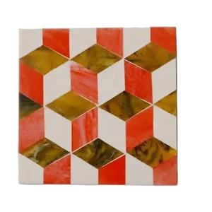 Sous-verres en bois faits à la main, écologiques, tendance et modernes, nouvelle arrivée, vaisselle design, fêtes, vente en gros, tapis personnalisés, Marco - Product Image 2