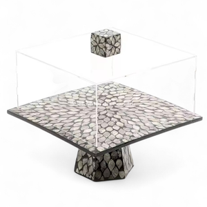 Support à gâteau en nacre fait à la main pour la présentation de gâteaux, usage domestique et événements, en provenance du Vietnam - Product Image 1