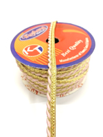 Bordure en dentelle crochetée métallique en polyester pour passepoil de couture, 15 mm, couleur personnalisée, accessoires vestimentaires Kushang Textile