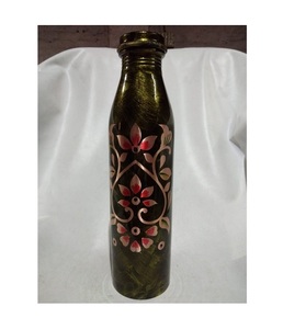 Botella de cobre martillada auténtica de calidad superior al por mayor diseño resistente y vintage a prueba de fugas - Product Image 1