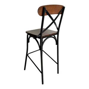GCFSK50 High <b>Bar</b> <b>Stool</b> Iron Legs <b>Adjustable</b> Industrial-Contemporary Style Featuring PU Material Metal Frame for <b>Bar</b> Chair Use - Product Image 2