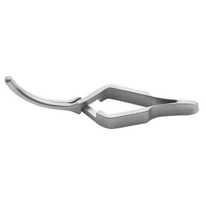 Abrazadera de Bulldog Debakey de la mejor calidad curvada 4,5 Cm Instrumentos cardiovasculares de acero inoxidable alemán Abrazadera de Bulldog Debakey - Product Image 1