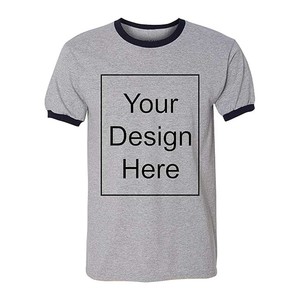 Camisetas Ringer Personalizadas con Mezcla 50/50 / Camisetas Ringer Personalizadas al por Mayor - Product Image 3