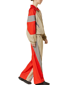 Survêtement coupe-vent en nylon personnalisé pour femmes Vêtements de sport pour femmes Survêtement en nylon respirant et à blocs de couleurs résistant à l'eau OEM 2026 - Product Image 5