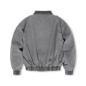 Men's High Quality American Vintage Work <b>Jacket</b> Casual Canvas with Down <b>Corduroy</b> Neck Stylish High Street Design for Winter - Product Image 5