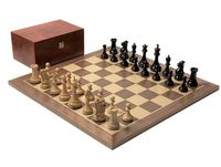 Ensemble d'échecs moderne de luxe, coffret cadeau avec échiquier en bois écologique fait à la main, pièces d'échecs en métal, emballage personnalisable