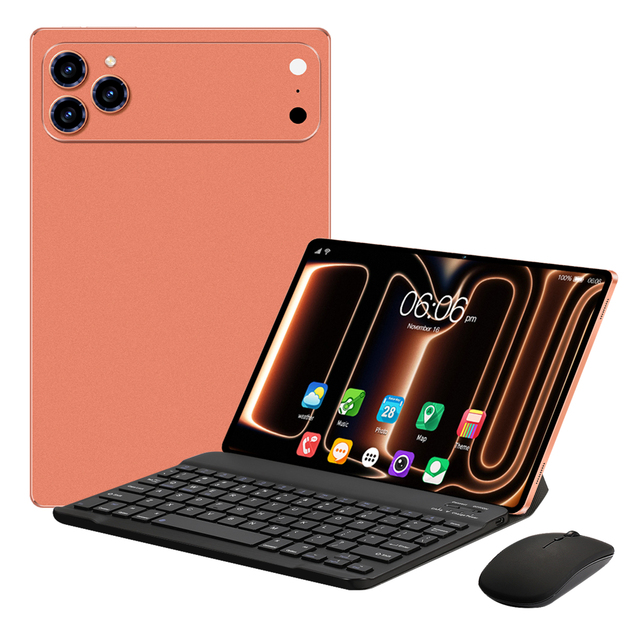 Fast MTK6762 17 Pro Max 10 inch Android 14 Tablet Computer Dual SIm Card Calling 8+128GB WIFI 3G 4G Tablet Pc With Keyboard Case