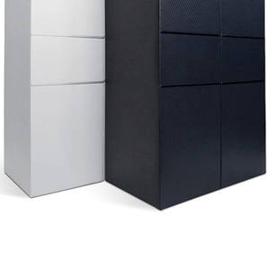 Caja de embalaje para teléfono móvil Caja de accesorios para teléfono móvil Blanco y azul oscuro Protege antiarañazos - Product Image 3