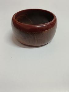 Resin and Wood <b>Bangles</b> Handmade Bold Color Contrast Bracelet for <b>Women</b> Fashion Jewelry Look Daily Use and Gifting - Product Image 6