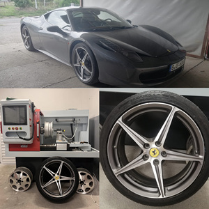 Gookiitech Tự Động <span class=keywords><strong>CNC</strong></span> Máy Tiện <span class=keywords><strong>Rim</strong></span> Sửa Chữa Máy Nhiệm Vụ Nặng Nề Bánh Xe Hợp Kim Kim Cương Cắt Duy Nhất Trục Chính Mới Giao Hàng Nhanh Chóng - Product Image 4