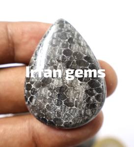 Piedra preciosa suelta de Coral fósil negro Natural, piedra preciosa hecha a mano de alto grado para decoración y fabricación de joyas, lote de Coral fósil - Product Image 5