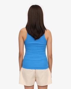 Logo personnalisé en gros été de haute qualité débardeur mode coton élastique respirant femmes haut sans manches - Product Image 4