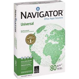 Papel de uso de oficina de tamaño A4 con revestimiento Premium OCC para imprimir y copiar marca Navigator - Product Image 4
