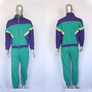 Ensemble de jogging vierge coupe-vent décontracté personnalisé ensemble coupe-vent haut de gamme en polyester pour hommes - Product Image 1