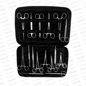 Kit d'instruments de chirurgie de stérilisation pour animaux de compagnie, meilleure qualité, instruments de chirurgie vétérinaire générale, manuel, acier inoxydable allemand - Product Image 4