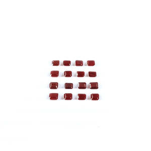 Rubis naturels de Bangkok, octogones calibrés 3x4mm 4x5mm, taille émeraude, pierres brutes pour la fabrication de bijoux, disponibles en rouge, jaune, vert, bleu, rose - Product Image 3