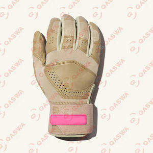 Gants de frappeur de baseball Personnaliser la couleur et le style Gants de frappeur de baseball en cuir durable à bas prix avec sangle réglable - Product Image 2